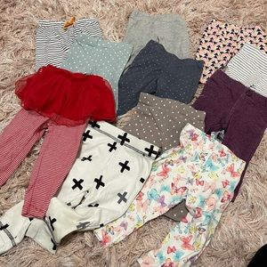 12 month girls leggings